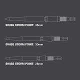 Target Darts Swiss Point Storm Gold 30mm Darts Points view 2