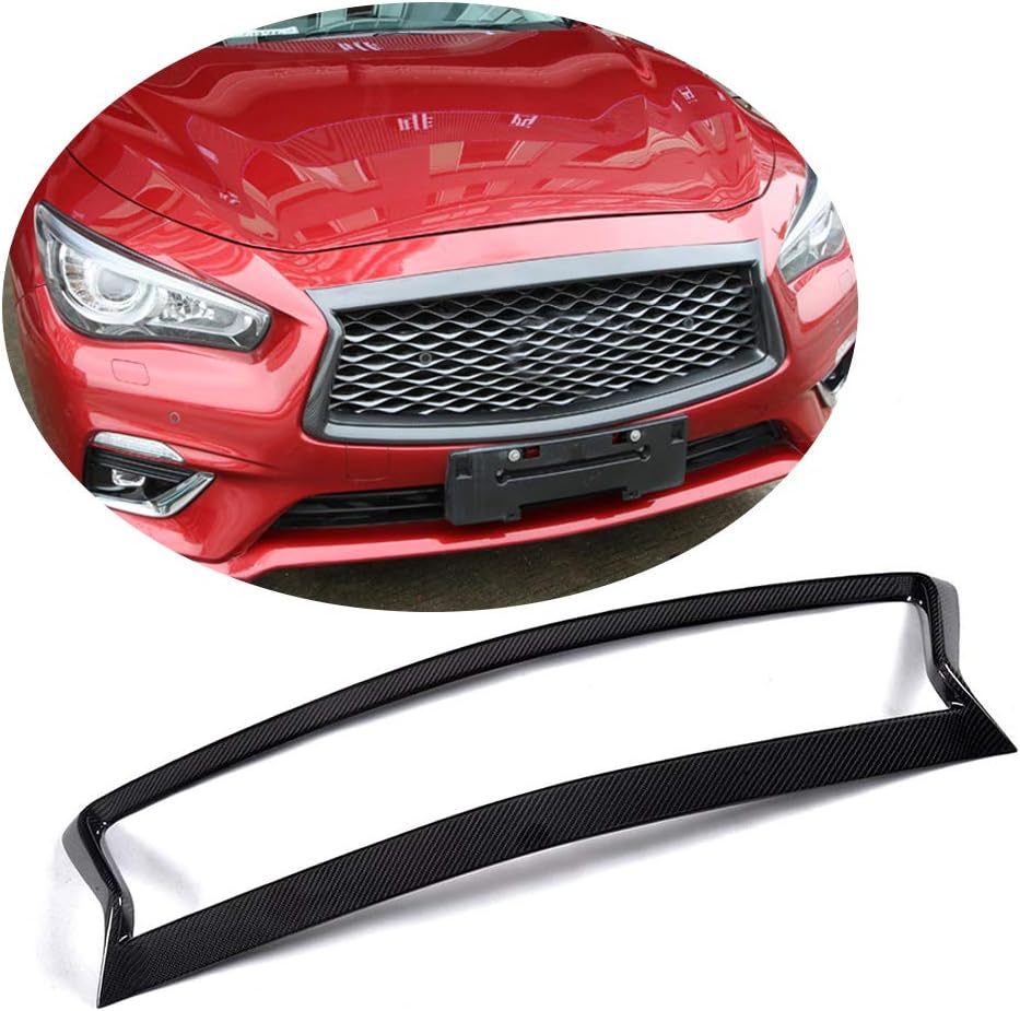 MCARCAR KIT Fits Infiniti Q50 Q50S 2018 2019 Factory CNC Moulding Real Carbon Fiber