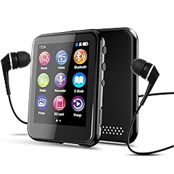 16GB MP3 Player with Bluetooth 5.3, QNGEE 2.4 inch