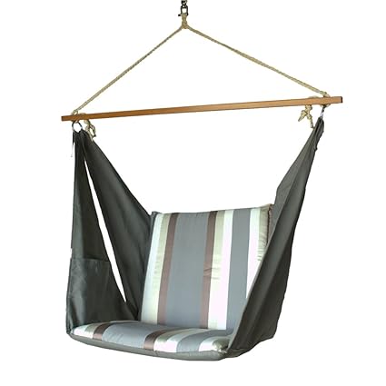 Slack Jack Butterfly Fabric Swing (Grey, White and Brown)
