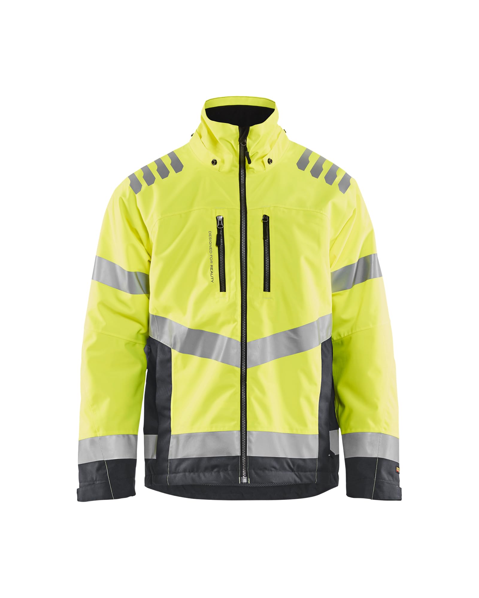 Blaklader 478019773396M Winter Jacket, High Vis Yellow/Medium Grey, Size M