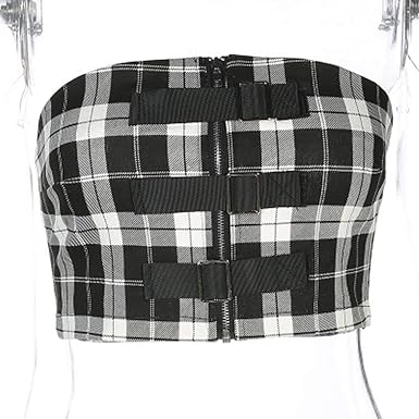 checkerboard bralette