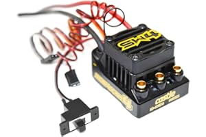 Castle Creations Sidewinder 4 Sensorless ESC Upgrade for 1/10 RC Vehicles,Unisex Adult, Black