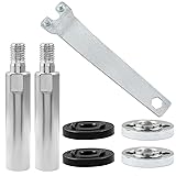 Kyuionty 2 Sets Angle Grinder Extension Shaft