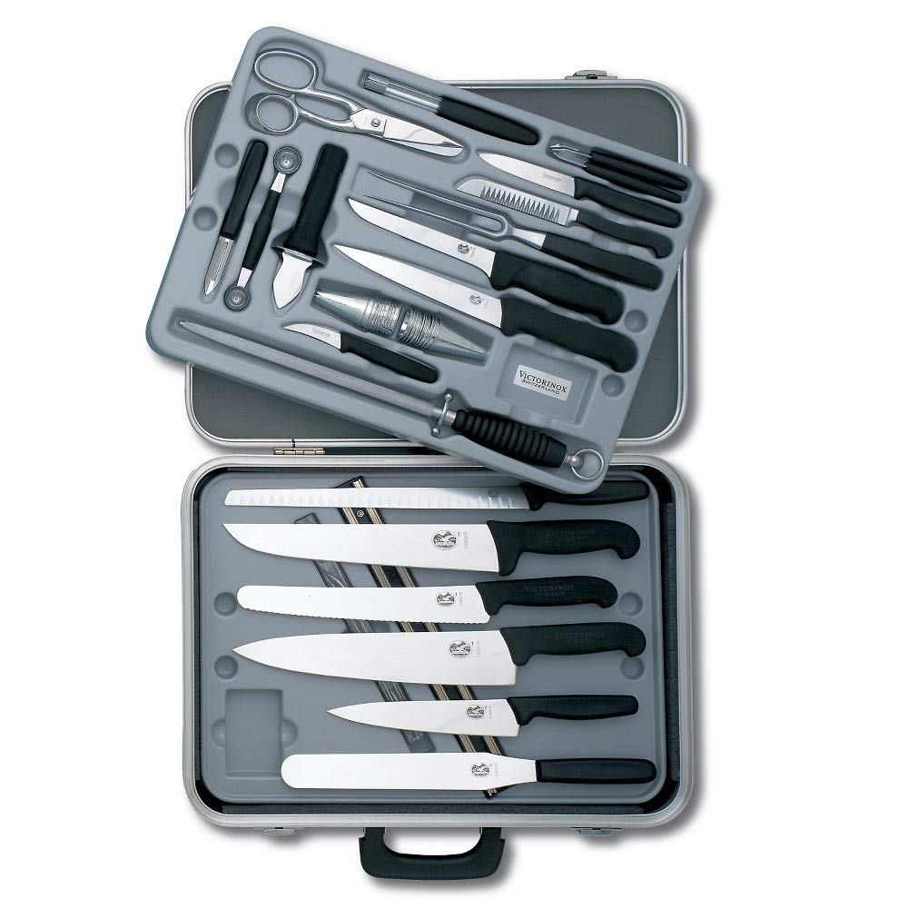 Victorinox Swiss Army Cutlery Fibrox Pro Knife Set, Attache