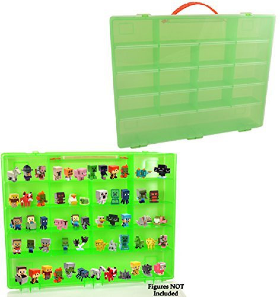 Green Minecraft Compatible Carrying Case Large Case Holds 100's Of Minecraft .. 17 61tn0b%2BCinL