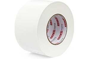 JIALAI HOME White Duct Tape 3 inch, Industrial Grade 3 inches x 55 Yards (164 ft), 9 Mil Heavy-Duty, Waterproof, UV Resistant for Crafts & Home Improvement