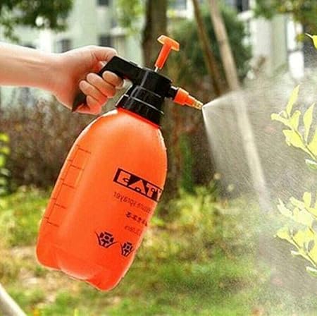 Bliss 1 Pc Garden Pump Pressure Sprayer Bottle, Garden Sprayer, Lawn Sprinkler, Water Mister, Spray Bottle for Plants, Garden, Herbicides, Pesticides, Fertilizers, Plants, Flowers, Sanitize, Carwash (2 Litre)