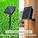 Solar Lights, AGPtEK 13m/42.6FT 100LED Curtain Lights for Indoor/Outdoor Decorations/Garden/Patio/Party - 2400mah High Capacity Battery - 8 Modes - Warm White
