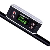 Inclinometer, Digital Protractor/Level/Angle Finder and Gauge Tools with V-Groove Magnetic Base and Backlight - Dust and Waterproof IP65 Precision Smart Level（Not include battery）