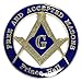 Prince Hall Free And Accepted Masons Car Emblems