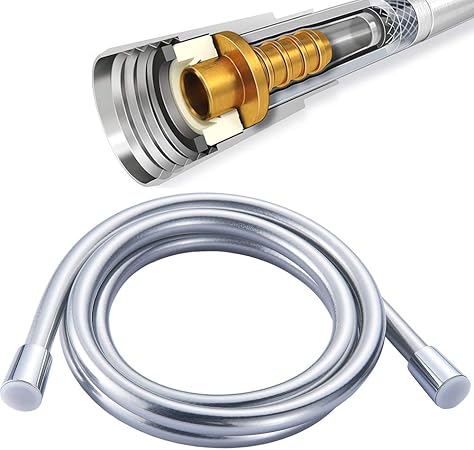 Shower Hose Bathroom Hand Held Long Shower Hose Replacement 360