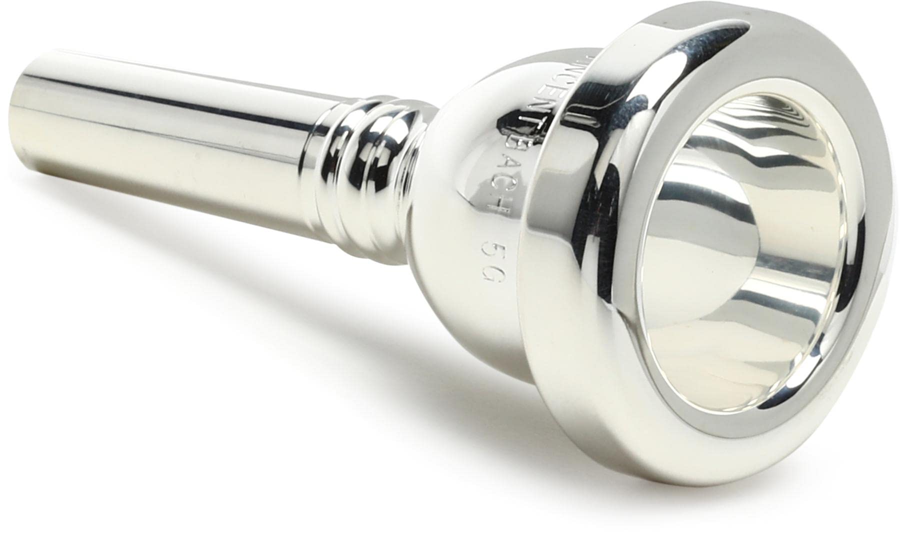 Bach Classic Trombone Small Silver Plated Mouthpiece Size 5G (3505G)