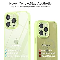 LoeoeL for iPhone 15 Pro Case Clear, Transparent