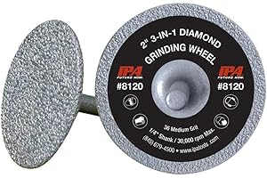 Innovative Products Of America - 2 3-In1 Diamond Grinding Wheel (8120), One Size