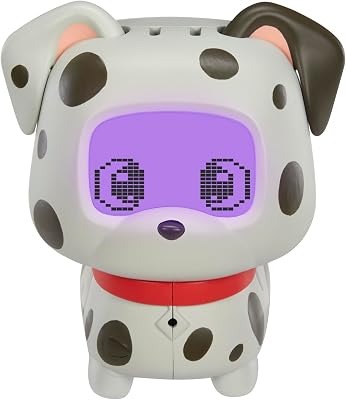 Pixel Petz - Dalmatiner - Interaktiver Digitaler Haushund - Geeignet für Kinder ab 4 Jahren, Schwarz-weiß