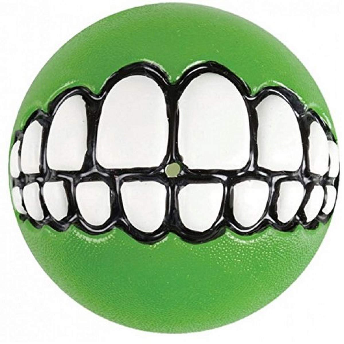 Rogz Grinz Ball, Lime, 7.8 cm, Large