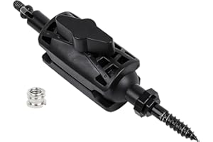 Trail Camera Tree Mount with Double 360° Swivel Ball Joints, Steel & PP Bracket for Outdoor Game Cameras, Solar Panels, Devic