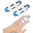 TAROYQASUL 2pcs Finger Splint Metal, Large Size Broken Finger Brace Splint, Finger Splints for Arthritis to Straighten Ring Thumb Pinky Pointer Finger Support for Adults