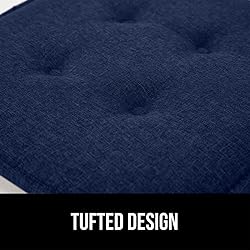Gorilla Grip Tufted Memory Foam Chair Cushions, Set