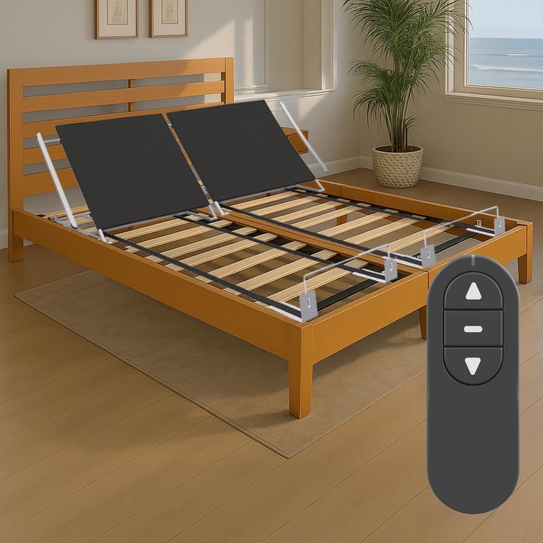 Photo 1 of (please see all images) Boyd Sleep Split Cal King Adjusta Flex Power Adjustable Base Frame, Quiet Powerful Motor, Wireless Remote W/Head 