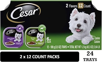 cesar gourmet dog food