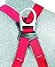 3M Protecta PRO 1191201 Vest Style Harness with Back D-Ring, Pass Thru Legs, 420  lb. Capacity, Medium/Large, Red/Gray