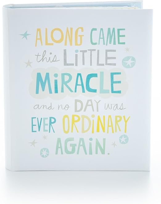 baby keepsake book with pockets