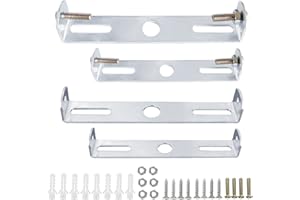DVECUE 4Pieces Light Fixture Mounting Bracket for Ceiling Pendant Light Crossbar Kit Sconce Mounting Plate with Screws