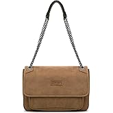 Wrangler Shoulder Bag for Women Retro Purses and Handbags Crossbody Bags with Chain Strap