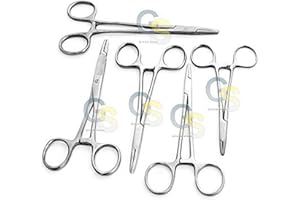 G.S SURGICAL 5 SUTURE NEEDLE HOLDER SET STAINLESS STEEL