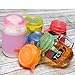 Silicone Lids 12 Pack, Stretchable, Reusable, Durable Kitchen Gadget, Dishwasher and Freezer Safe, Preserve Food (Multicolor, 1 Size Jar 12 Pack/Circular)