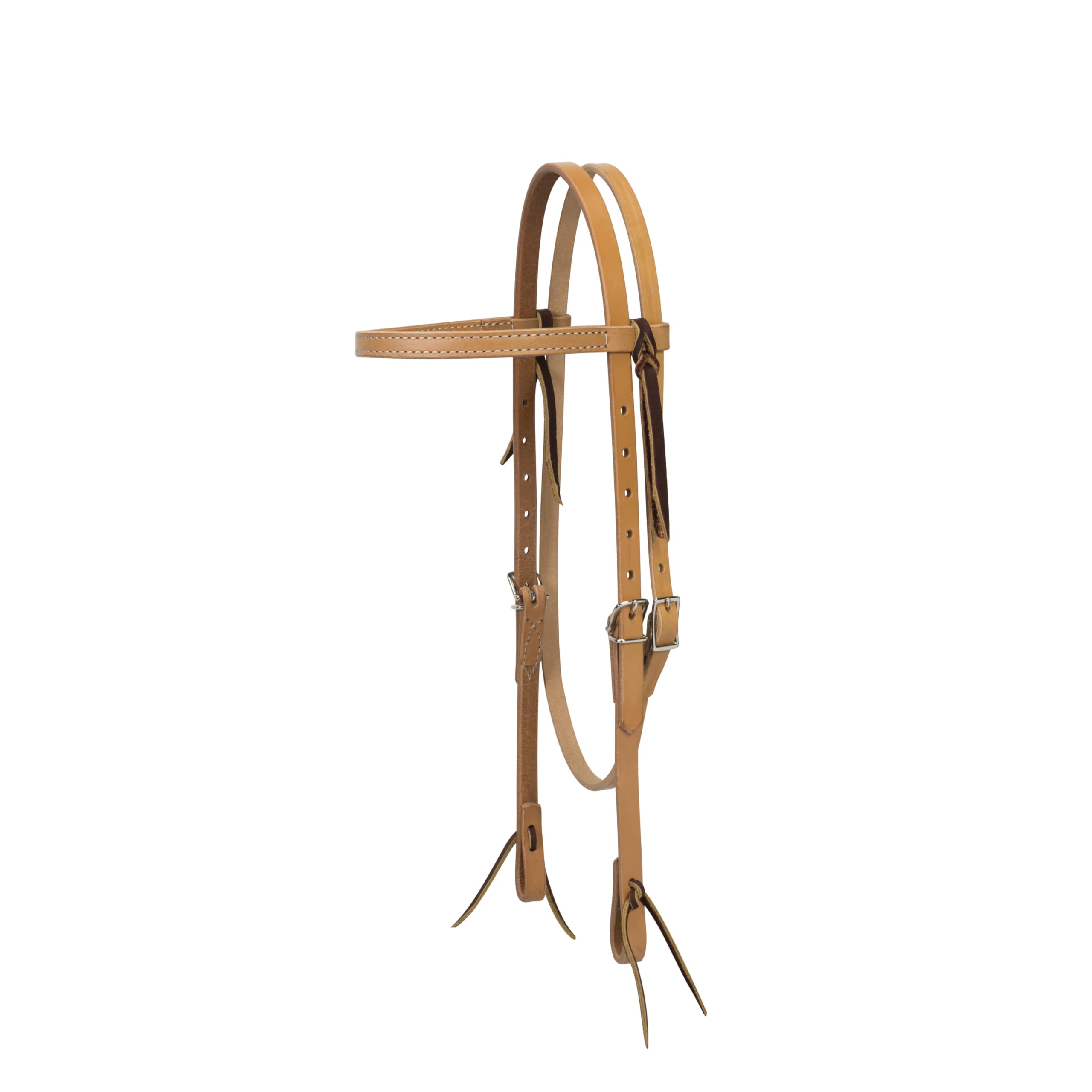 Turquoise Cross Skirting Leather Headstall