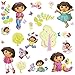 RoomMates RMK1378SCS Dora the Explorer Peel & Stick Wall Decals