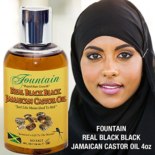 Fountain Real Black Black Jamaican Castor Oil 4oz