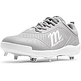 Marucci CFT Low Height Metal Baseball Cleats for Men, Baseball Shoes for Men, Secure Adjustable Fit, Comfort & Traction for Performance, Lightweight, Long Lasting Durability