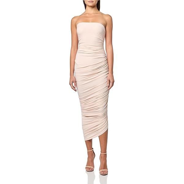 norma kamali diana dress gold Norma Kamali Diana Gown XL main image 1