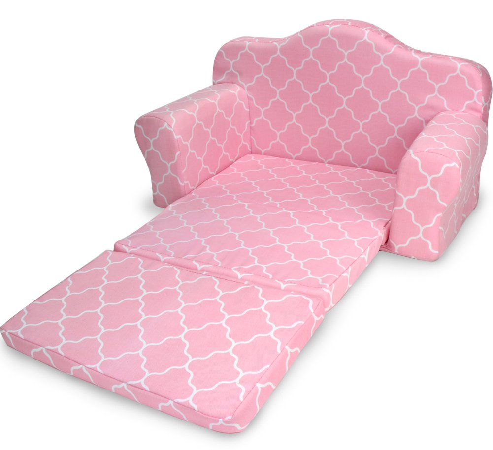 2in1 Pink Doll Furniture Pull Out Sofa Bed by Sophia's Plush Couch for Dolls 888798010926 eBay