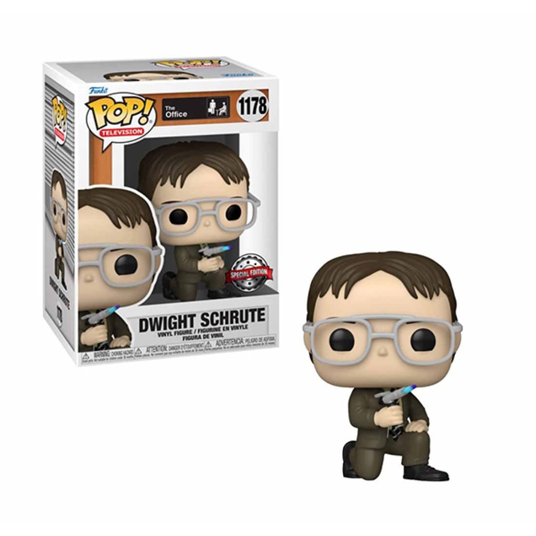 Funko Pop! 58393 The Office - Dwight Schrute with Blow Torch (Special Edition) #1178