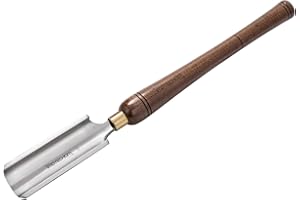 IMOTECHOM 2-Inches HSS Roughing Gouge Lathe Chisel Wood Turning Tools with Round Plastic Box and Hanging Bag