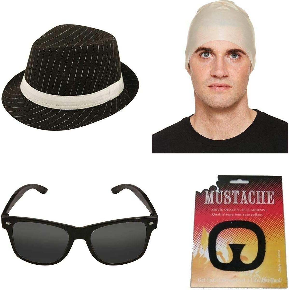 Amazon.com: Adults Breaking Bad Walter White Accessory Set ...