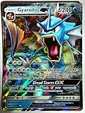 Pokemon - Crimson Invasion - Gyarados GX 18/111, Ultra rare, New, Mint