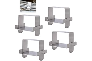 4 Pcs Leaf Spring Clamp Kit to 1-3/4” Wide, Lock Leaf Spring Together for Vehicles Stabilizing Control