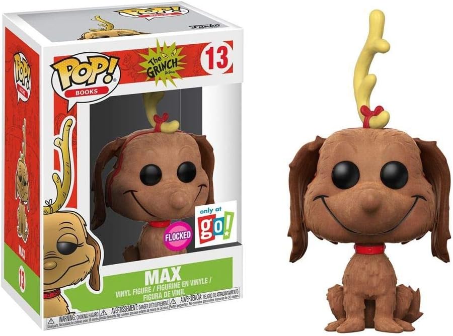 Funko POP Vinyl The Grinch Max - Exclusive Flocked Version, More Toys