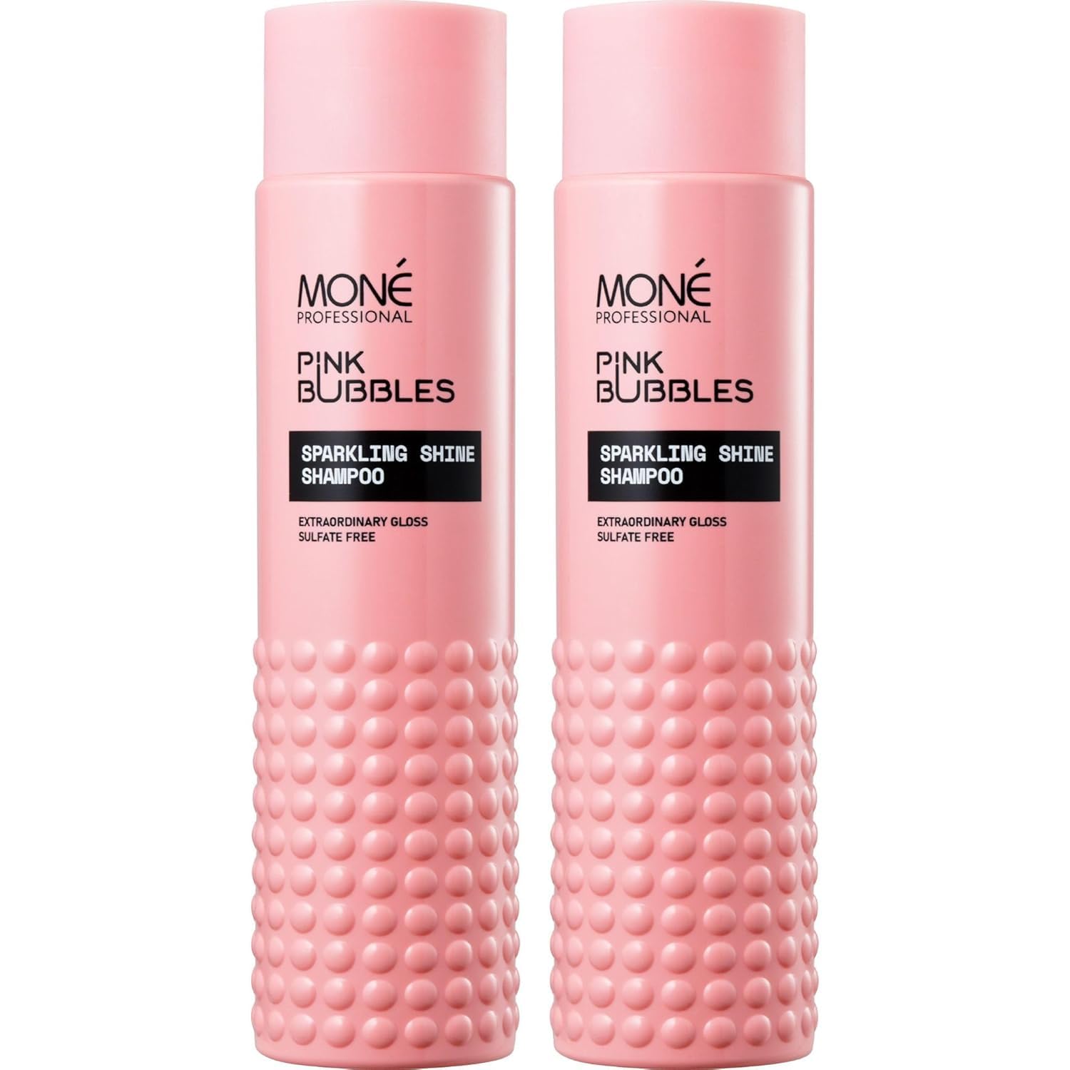 MONÉ PROFESSIONAL - Sparkling Shine Shampoo (2x300ml) - Hair shine and colour vibrancy - Smooth & Pleasant Hair - Sulphate free and Harmful silicone free - Try and love it!