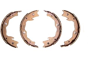 Dynamic Friction Company Rear Parking Shoes 1902-0916-00 For 2010-2012 Lexus HS250h; 2008-2015 Nissan Rogue; 2017-2022 Nissan Rogue; 2008-2014 Nissan X-Trail; 2011-2017 Nissan Juke