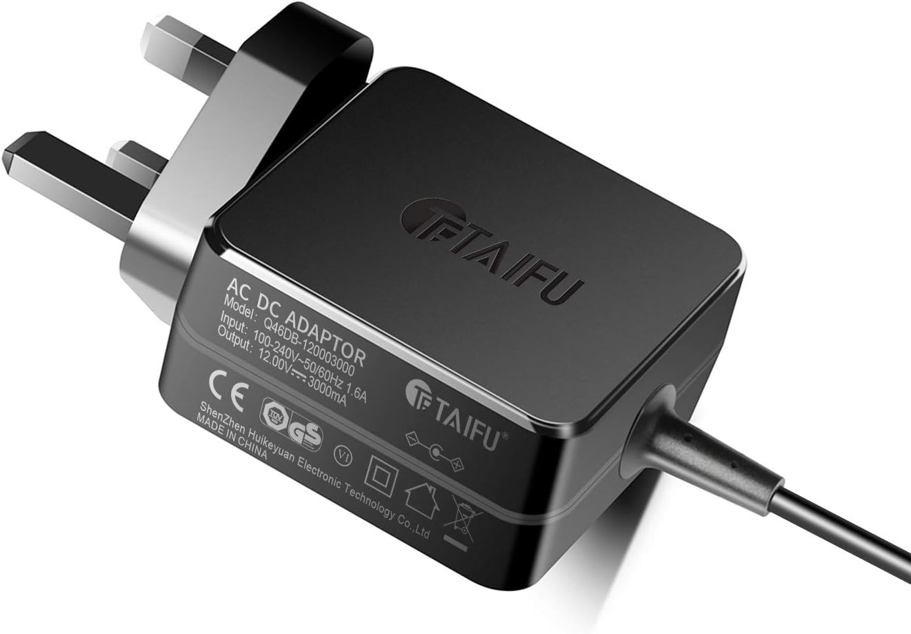 TAIFU 12V Freeview Recorder Charger for Humax HDR-2000T HDR-1800T HDR-1010S HDR-1100S Freeview Box DTR PVR Box Adapter;BT YouView+Humax DTR-T2000 DTR-T2100 DTR-T4000 1TB Box UK Power Supply Cable - Image 4