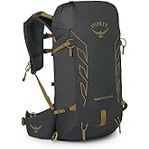 Osprey Talon Velocity 20L Men's Hiking Backpack, Dark Charcoal/Tumbleweed, L/XL