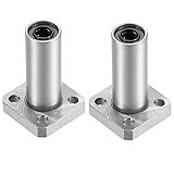 uxcell LMK6UU Extra Long Square Flange Linear Ball
