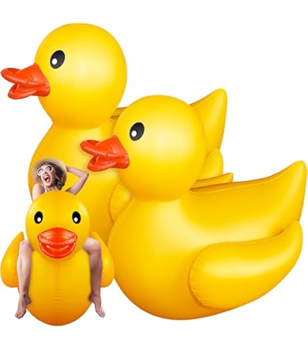 Duck Floatie Capoda Pack Giant Inflatable Duck Pool Float Ft